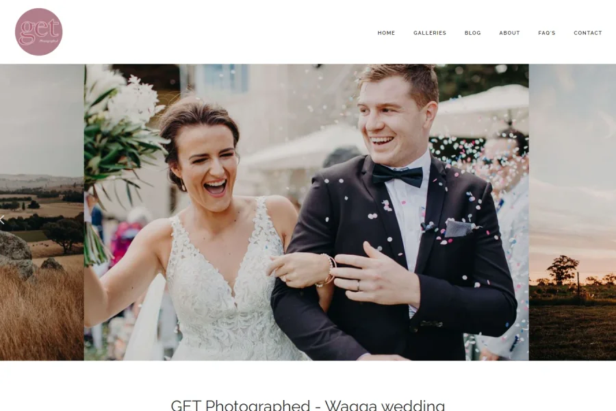 GET Photographed New Website