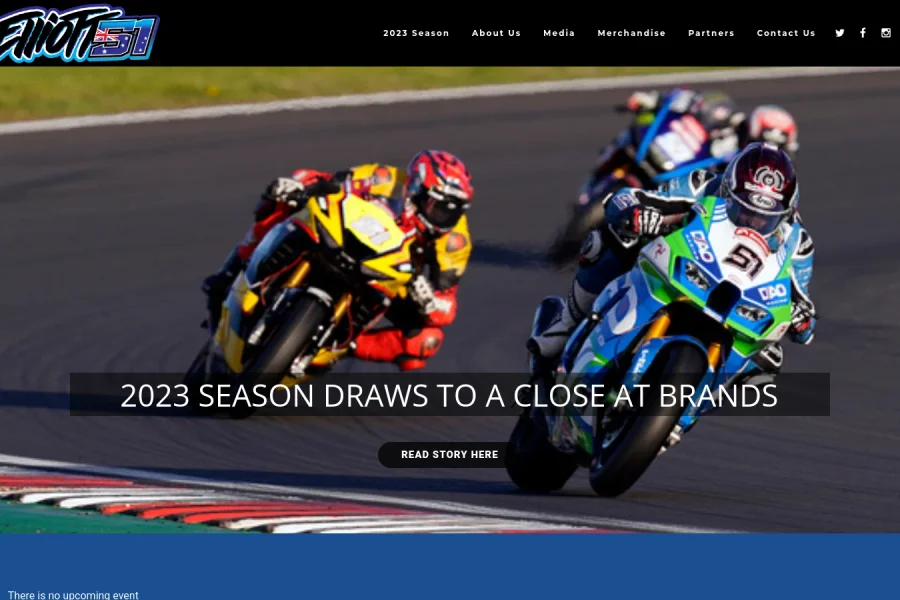 Brayden Elliott Racing #51 New Website