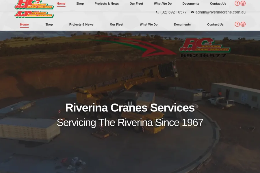 Riverina Cranes New Website