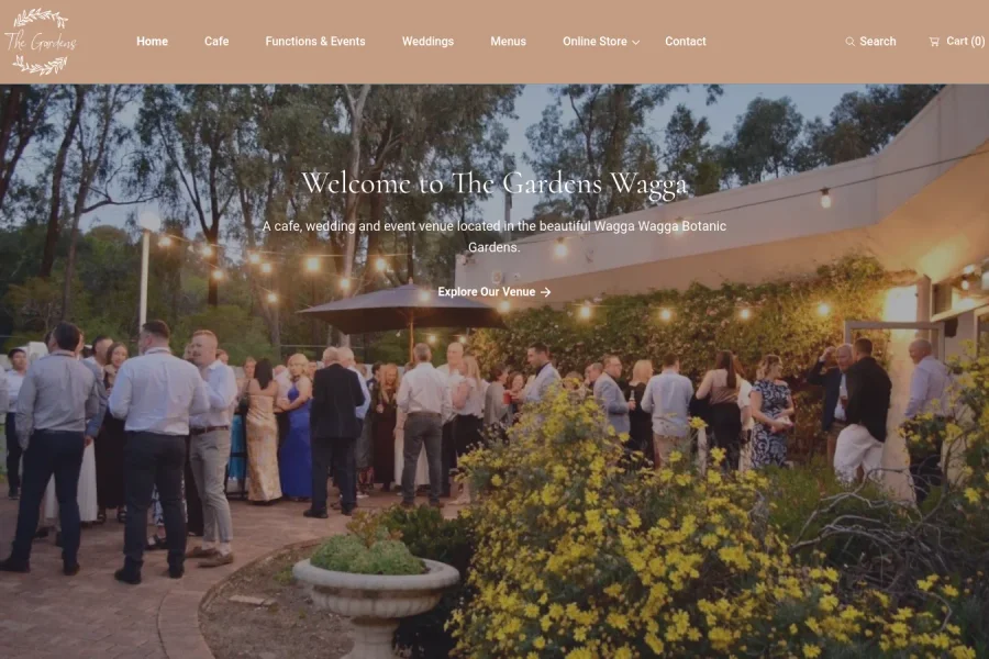 The Gardens Wagga New Website