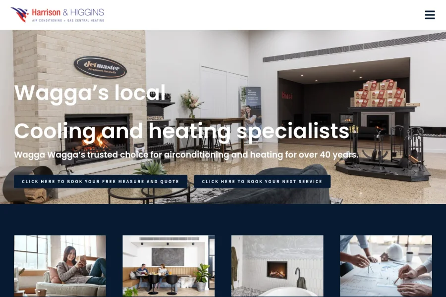 Harrison & Higgins New Website